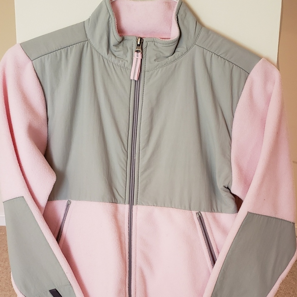 Miss Attitude Girls Pink & Gray Jacket